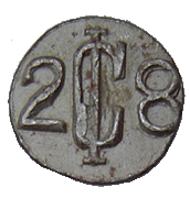 1928 Broken Die